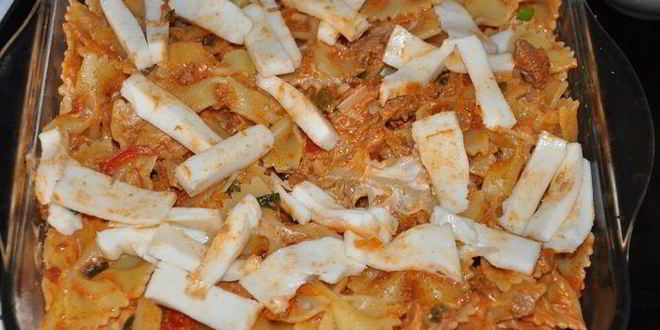 Рецепт запеченной пасты чизбургер