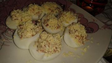 Рецепт Фаршированных яиц Перекус