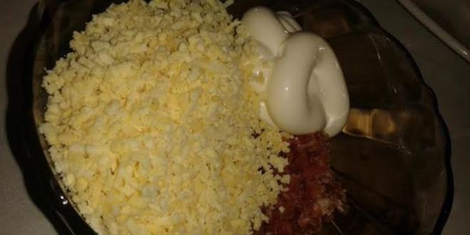 Рецепт фаршированных яиц перекус