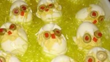 Рецепт Фаршированных яиц-цыплят