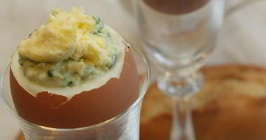 Рецепт Фаршированных яиц в скорлупе