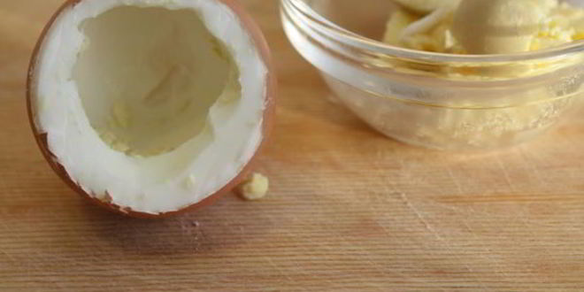 Рецепт фаршированных яиц в скорлупе