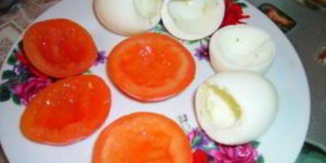 Рецепт яиц фаршированных грибная полянка