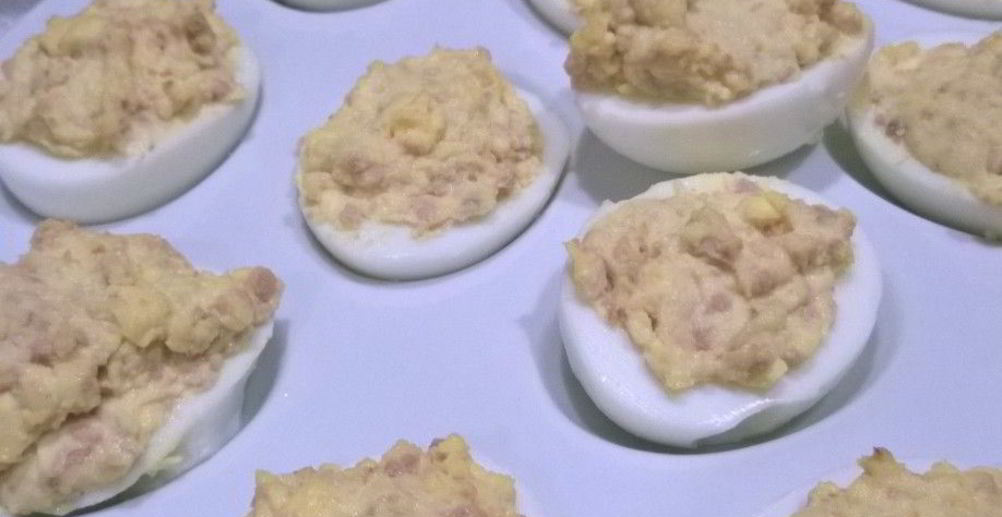 Рецепт фаршированное яйцо