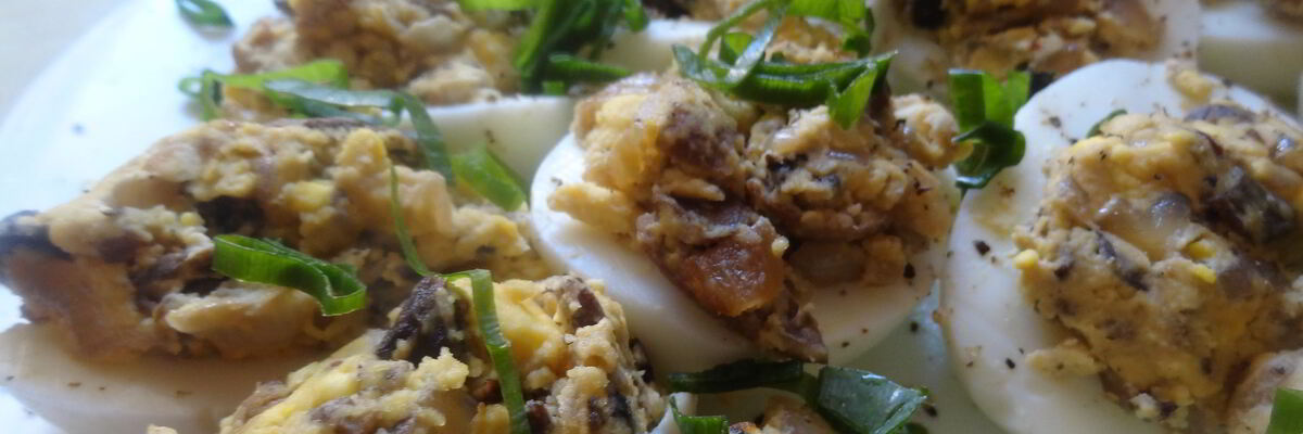 Рецепт Яиц фаршированных с грибами