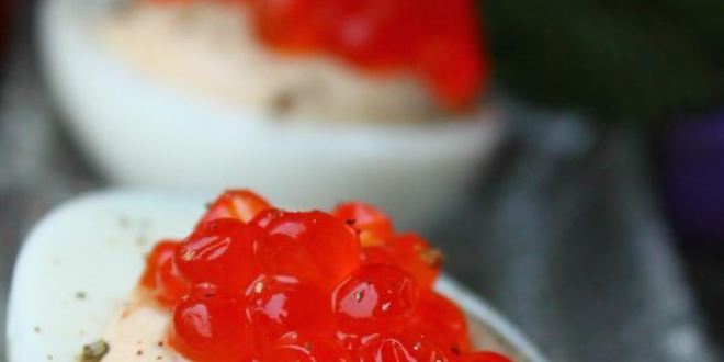 Рецепт яиц фаршированных с тунцом