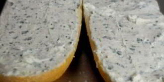 Рецепт чесночно-сырных гренки