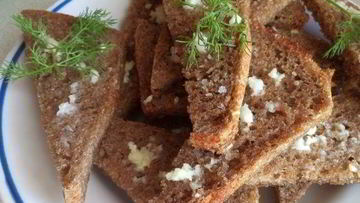 Рецепт Чесночных гренков в духовке