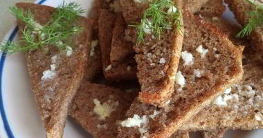 Рецепт Чесночных гренков в духовке