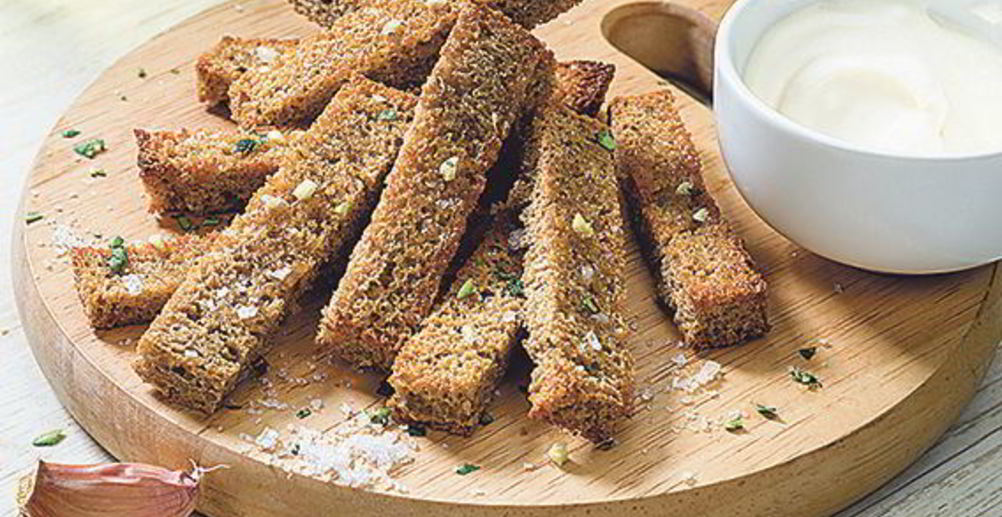 Рецепт чесночные гренки к пиву