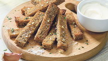 Рецепт Чесночных гренков