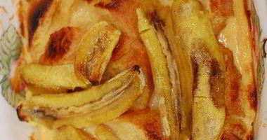 Рецепт Французских гренков с бананами и карамельным соусом