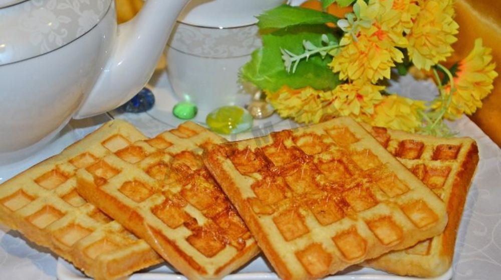 Как приготовить гренки из хлеба в вафельнице