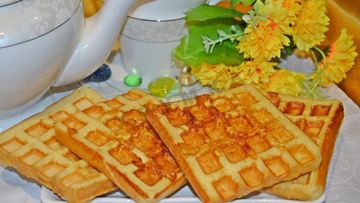 Рецепт Гренков из хлеба в вафельнице