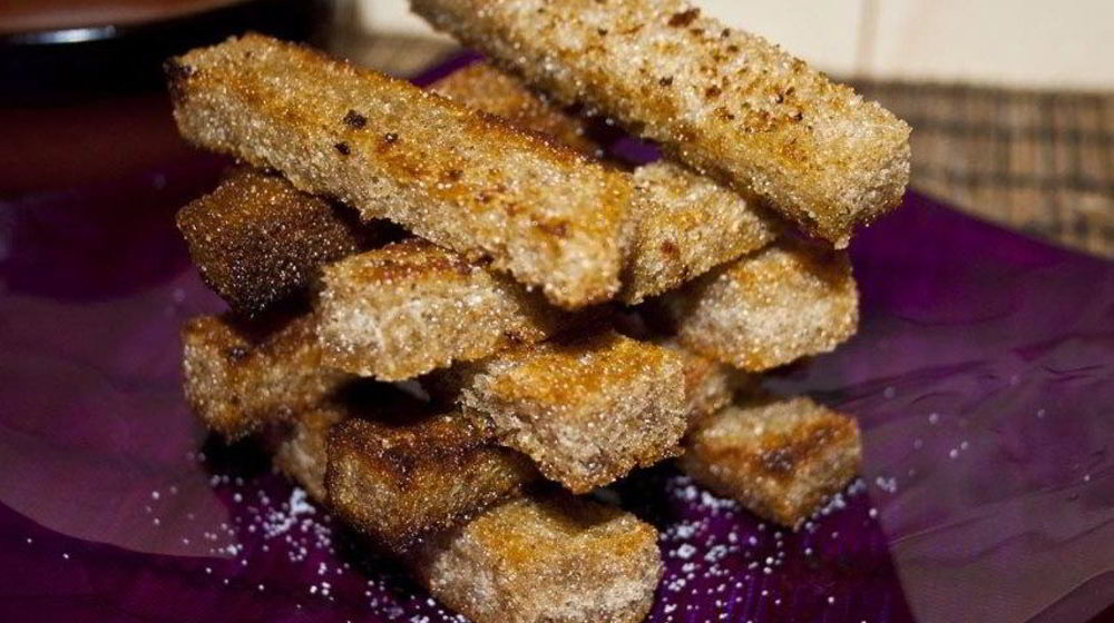 Как приготовить гренки ржаные с чесноком