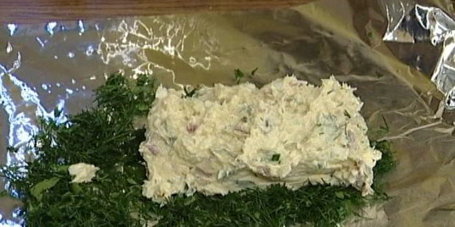 Рецепт гренков с селедочным маслом