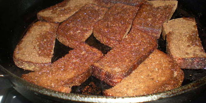 Рецепт гренков с шпротами