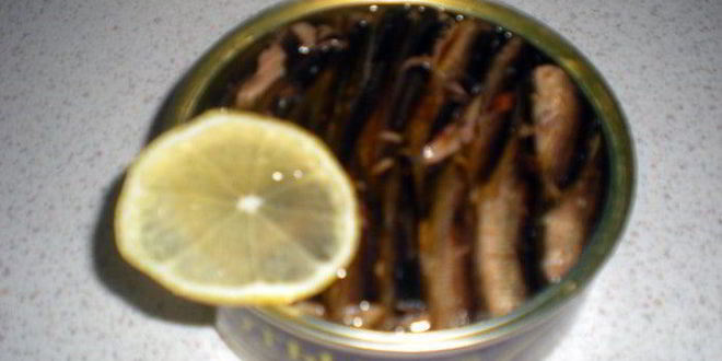 Рецепт гренков с шпротами