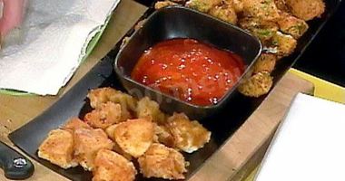 Рецепт Гренков с соусом из запеченных томатов