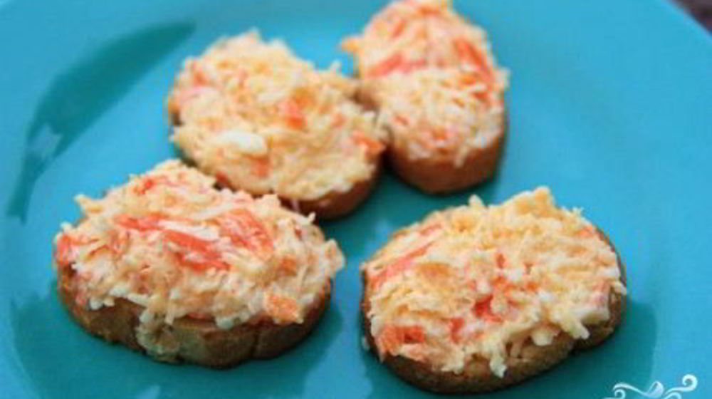 Как приготовить гренки с сыром и морковью