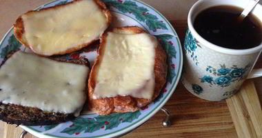 Рецепт Гренков с сыром на завтрак