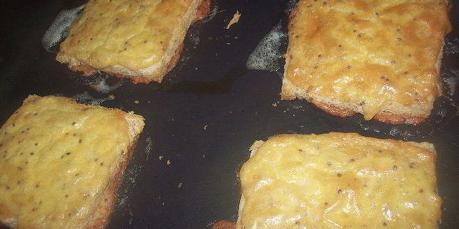 Рецепт гренков с сыром по-валлийски