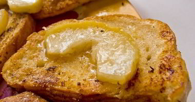 Рецепт Гренков с яблоками