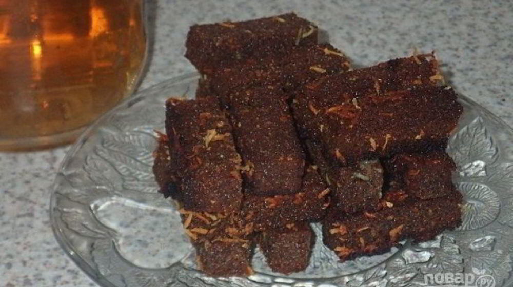 Как приготовить ржаные гренки с чесноком