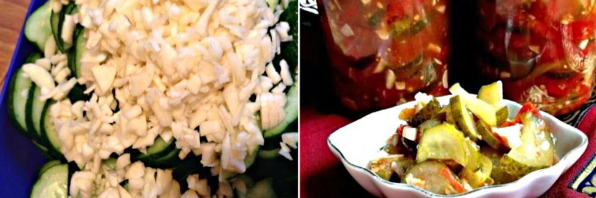 Рецепт Грузинской закуски из огурцов