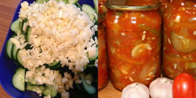 Рецепт грузинской закуски из огурцов