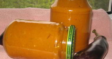 Рецепт Баклажанной икры из запеченных баклажан и перцев