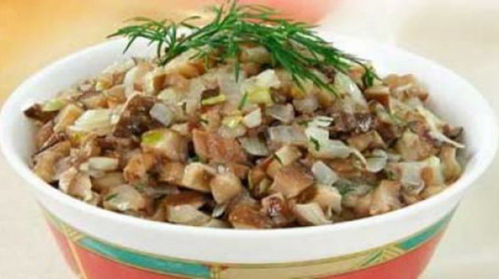 Как приготовить грибную икру с овощами