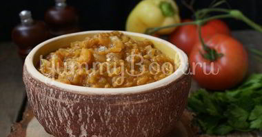 Рецепт Икры из зеленых помидоров