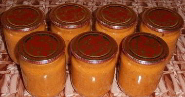 Рецепт Кабачковой икры с соусом