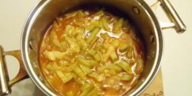 Рецепт кабачковой икры с томатным соусом