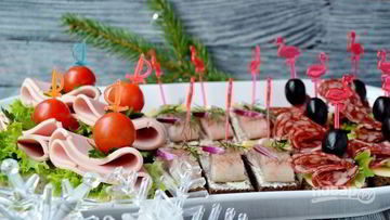 Рецепт Канапе для праздничного стола