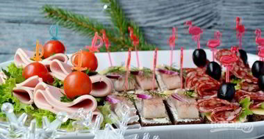 Рецепт Канапе для праздничного стола