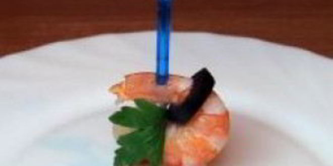 Рецепт канапе из мяса и овощей