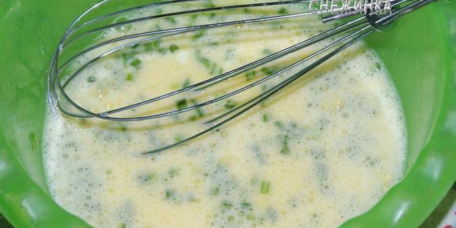 Рецепт канапе из омлета с творогом