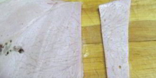 Рецепт канапе с бужениной