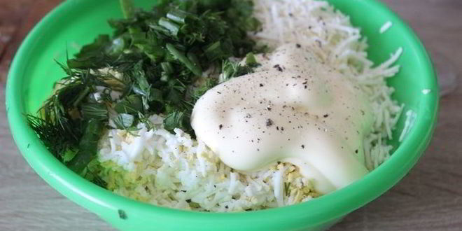 Рецепт канапе с консервированным тунцом и чесночным майонезом