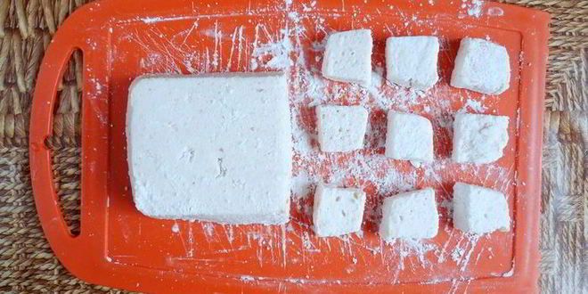 Рецепт канапе с крабовым маршмеллоу