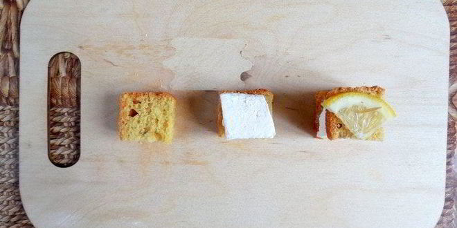 Рецепт канапе с крабовым маршмеллоу