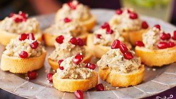 Рецепт Канапе с паштетом