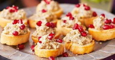 Рецепт Канапе с паштетом