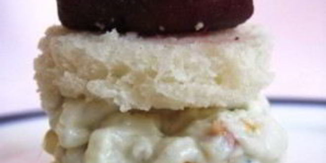 Рецепт канапе с сыром дор блю