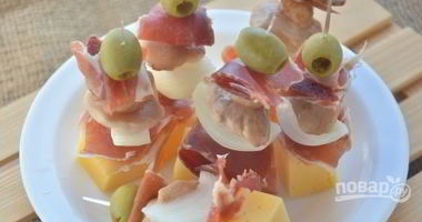 Рецепт Канапе