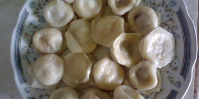 Рецепт жареных пельменей канапе