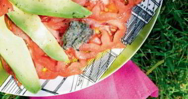 Рецепт Карпачча из авокадо