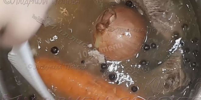 Рецепт холодца из говядины и свиных ножек